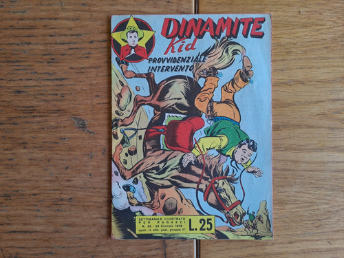 Dinamite kid prima - kid, serie