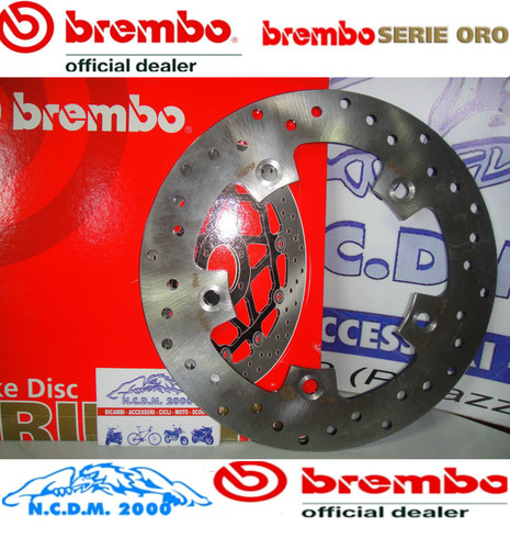 Disco freno posteriore brembo - freno,