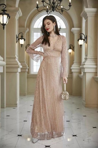 Vestito abito elegante lungo - vestito,