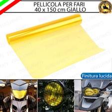 PELLICOLA FARI ADESIVA GIALLO