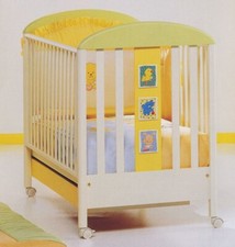 Lettino Erbesi Birikina Multicolor con cassetto