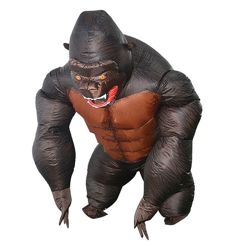 Costume tuta gorilla king - king, kong