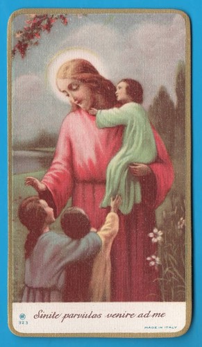 Gesù 323 santino holy card - ar,