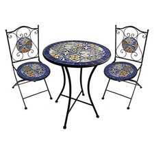 Set bistrot tavolo - bistrot, maioliche