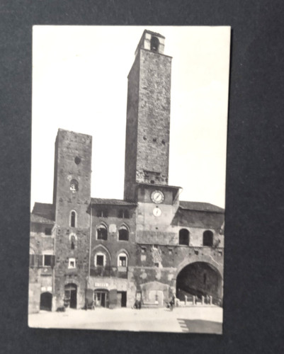 Cartolina gimignano - gimignano, (si)-