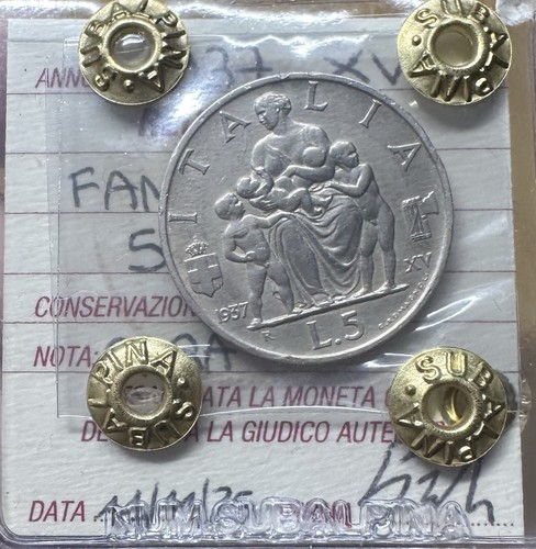 Moneta regno italia lire - moneta,
