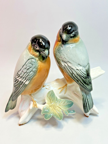 Coppia statuine vintage