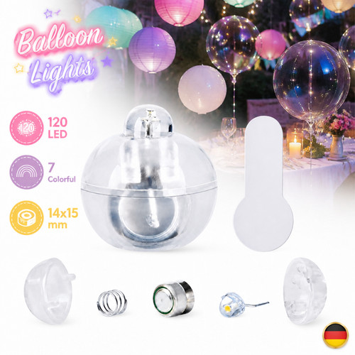 Mini luci palloncino - a, 120