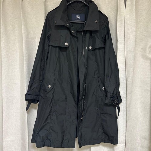 Burberry black trench - burberry, coat