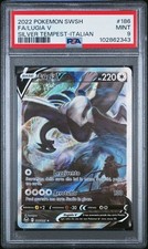 Lugia V 186 PSA 9 - Tempesta Argentata Carta MINT - In Italiano ITA