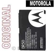 BATTERIA RICAMBIO ORIGINALE LITIO MOTOROLA BR50 BR-50 V3 V3XX PEBL U6 V3I V6