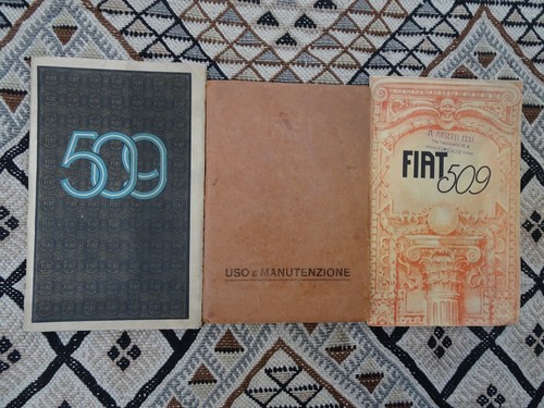 Fiat 509 libretto uso - libretto, e