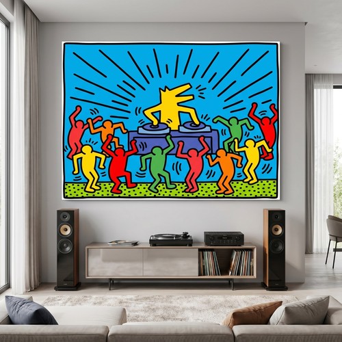 Quadro keith haring - quadro,
