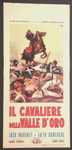Locandina cavaliere della - locandina,