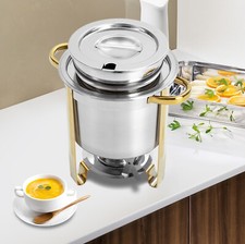 Scalda Zuppe Tondo in Acciaio