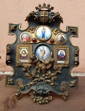 Votive bronze frame A