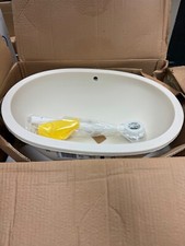 Lavabo bagno ovale in osso