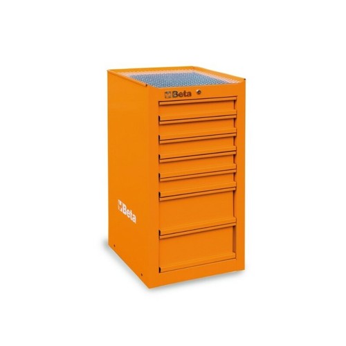 Cassettiera cassetti orange - cassettiera, 7