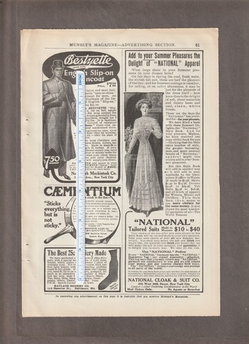 1910 bestyette raincoat - 1910,