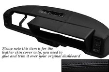 Copertura In Pelle Nera Con