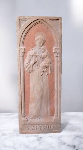 Sant antonio terracotta - sant'antonio,