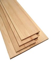 10X Tavole Di Acero 51X7,4Cm X 4,2Mm Sottili Lamelle Legno Fai Da Te