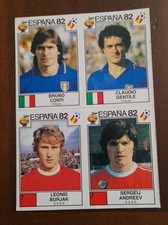 Lotto 4 Figurine Panini