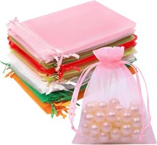 50 Pezzi Sacchetti Organza Mix