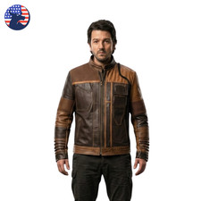 Giacca motociclista uomo - giacca,