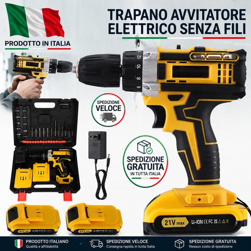 Trapano avvitatore elettrico