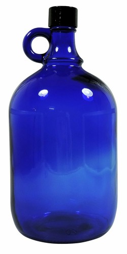 Bottiglia vetro blu 2 - in,