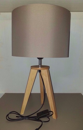 Lampada tavolo legno - lampada,