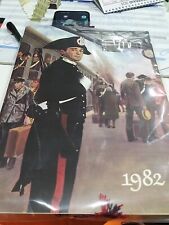 Calendario Carabinieri anno 1982 originale