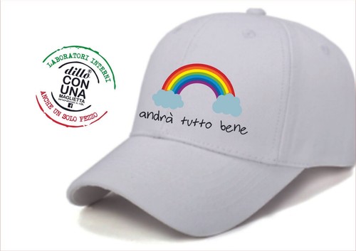 Cappellino andra tutto bene - cappellino,