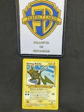 POKÉMON NEO DESTINY UNLIMITED SHINING RAICHU HOLO 111/105 LP+ ITA