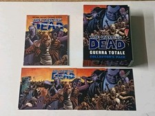 THE WALKING DEAD GUERRA TOTALE COFANETTO COMPLETO + SERIE 4 CARTOLINE E VARIANT