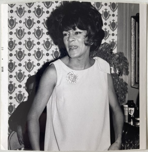 Foto istantanea vintage drag