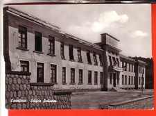 CARTOLINA CASTELFORTE B/N VIAGGIATA  1970 EDIFICIO SCOLASTICO