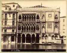 Salviati Venice Palazzo Ca' D'Oro Large albumen photo Great tonal range 1880 L86