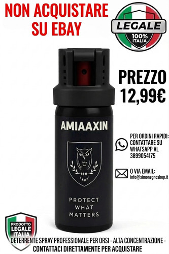 Spray anti orso - anti-orso, e