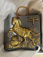 scultura cavallo ceramica