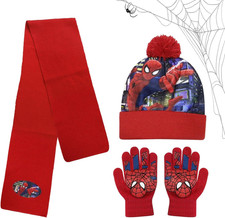 3 Pezzi Set Cappello Sciarpa