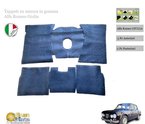 Tappeti gomma per giulia - ,