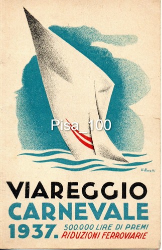 Carnevale viareggio 1937 - carnevale,