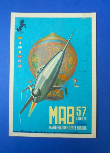 Cartolina aeronautica militare - aeronautica,