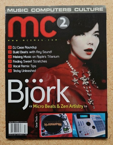 Björk mc2 magazine - björk, mc²