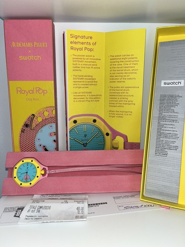 Swatch royal pop otg roz - x,