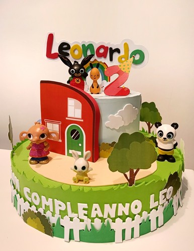Torta scenografica bing - scenografica,