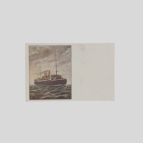 Cartolina epoca nave - d’epoca, duca