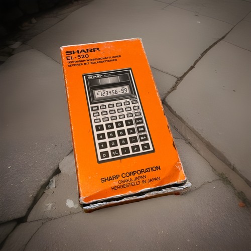 Calcolatrice sharp 520 - calcolatrice, el-520